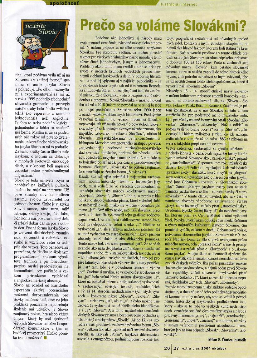 ExtraPlus, Oktober 2004